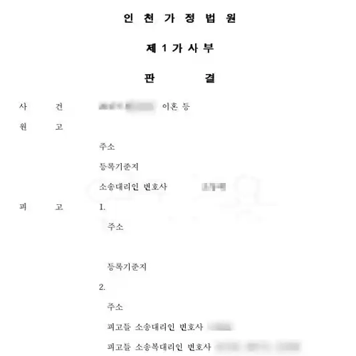 서울흥신소 판결문